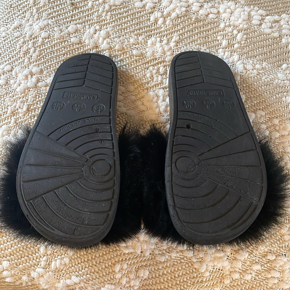 Fox Fur Slides - Picture 5 of 5
